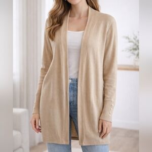 Women's Cyrus Cardigan Sweater Beige S